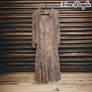 Free People Feelin Groovy Maxi Size Small